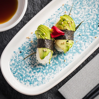 Nigiris de aguacate — Sushisom